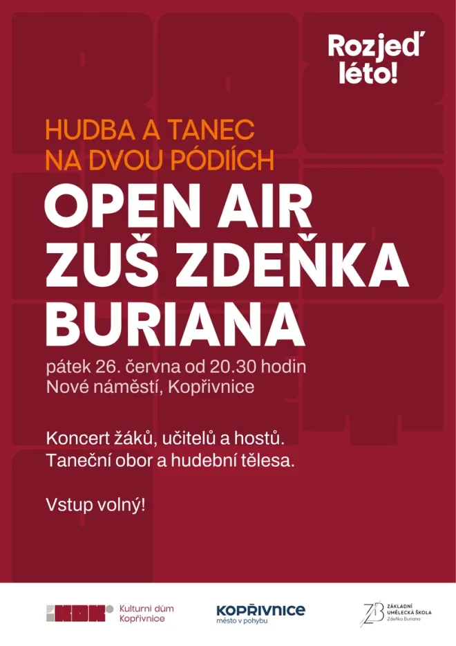 Plakát: OPEN AIR